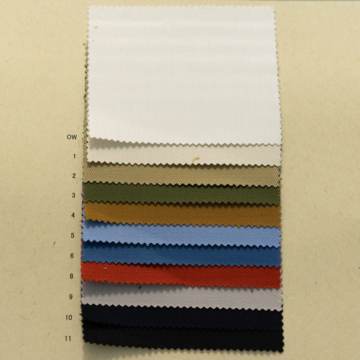 MRST910 Cotton Dyed Stertch Chino Cloth