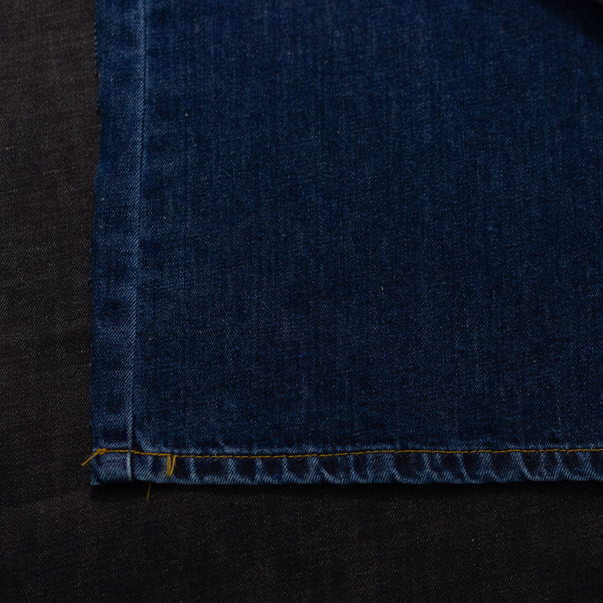 OK1212-40L Cotton & Linen Yarn Dyd Denim