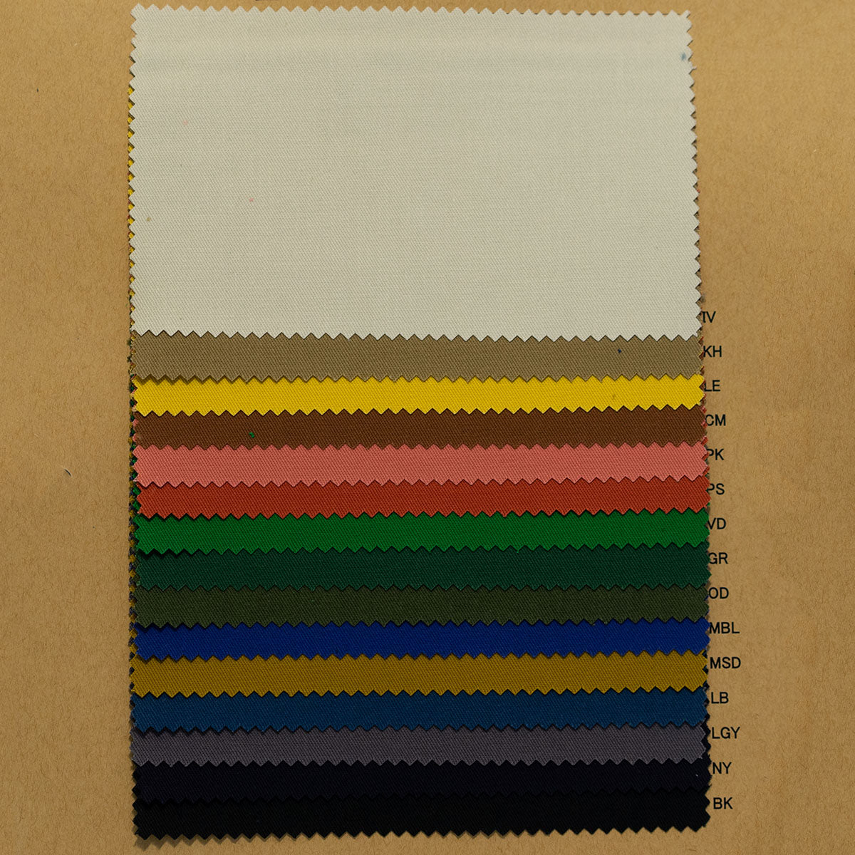 16UNS COTTON DYED TWILL