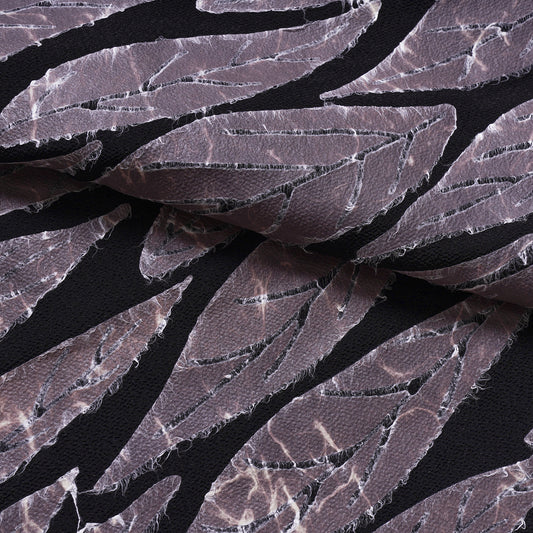 Polyester crepe paper processing leaf pattern (Japanese paper uses the Echizen Japanese