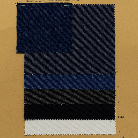 7307 COTTON YARN DYED DENIM