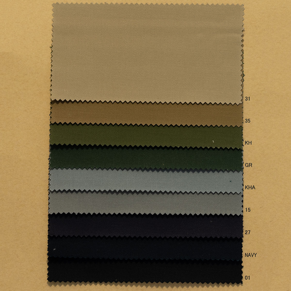 CP2012 COTTON DYED STRETCH TWILL