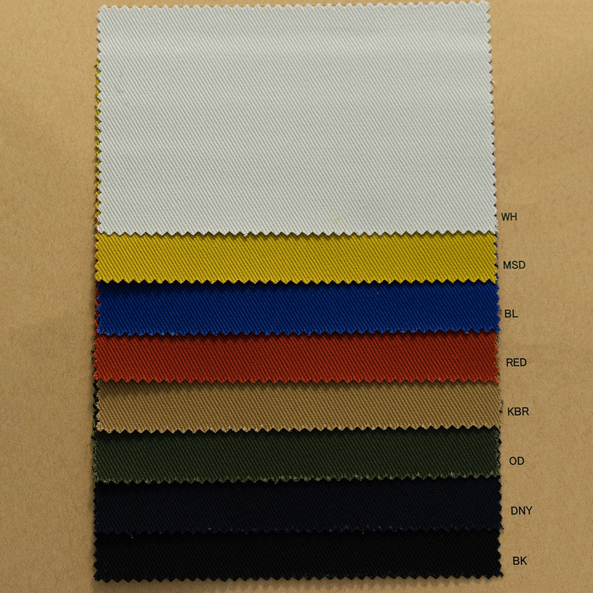 OG777 COTTON DYED DRILL