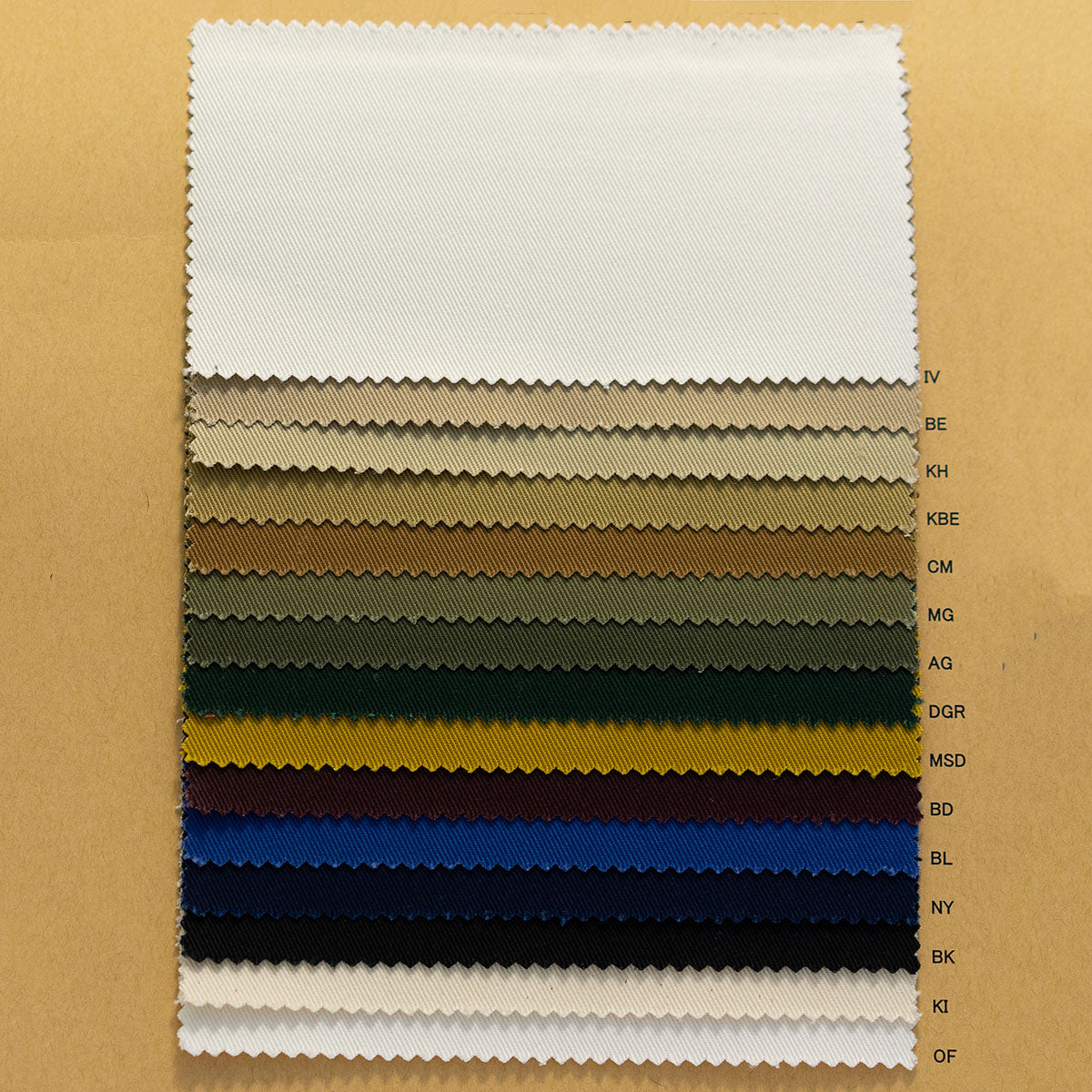 OG10-KRZ ORGANIC COTTON DYED DRILL