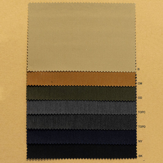 TC2012-52S COTTON AND POLYESTER DYED STRETCH TWILL